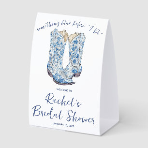 Something Blue before I Do! Cowboy Bridal Shower