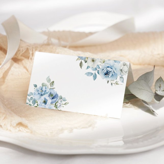 Something blue before I do dusty blue place cards (Creator Uploaded)