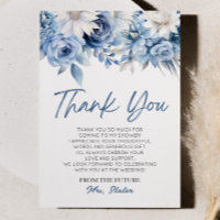 Something Blue Before I Do Floral Bridal Shower
