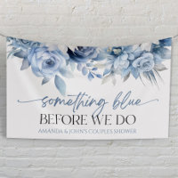 Something Blue Before We Do Floral Couples Shower