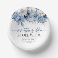 Something Blue Before We Do Floral Couples Shower