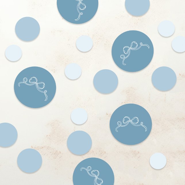 Something Blue Bridal Shower Confetti (Creator Uploaded)