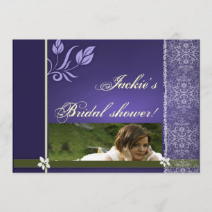 Something Blue Bridal Shower Invitation