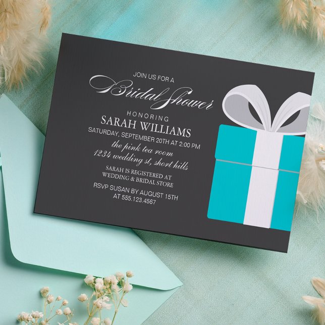 Something Blue Bridal Shower Invitation (Creator Uploaded)