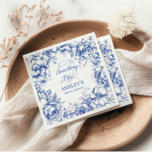 Something Blue Bridal Shower  Napkin