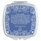 Something Blue Bride Gift from Mum Custom Message