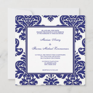 Something Blue Invitation