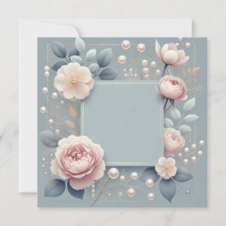 Something Blue Invitation Announcement
