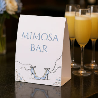 Something Blue Powder Blue Heels Bridal Shower