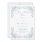 Something Blue Preppy Floral Bridal Shower