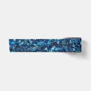 Something Blue Sequin Look Satin Ribbon