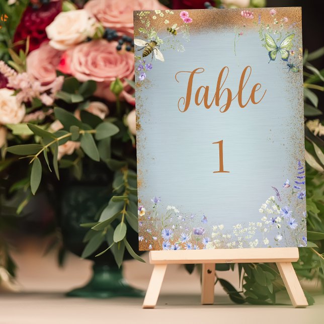 Something Blue Table Card (Creator Uploaded)