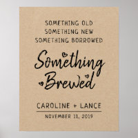Something Borrowed, Something Brewed Bridal Shower