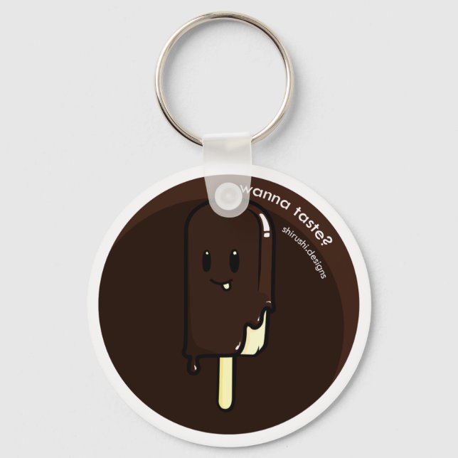 Something Chocolately Key Ring (Front)