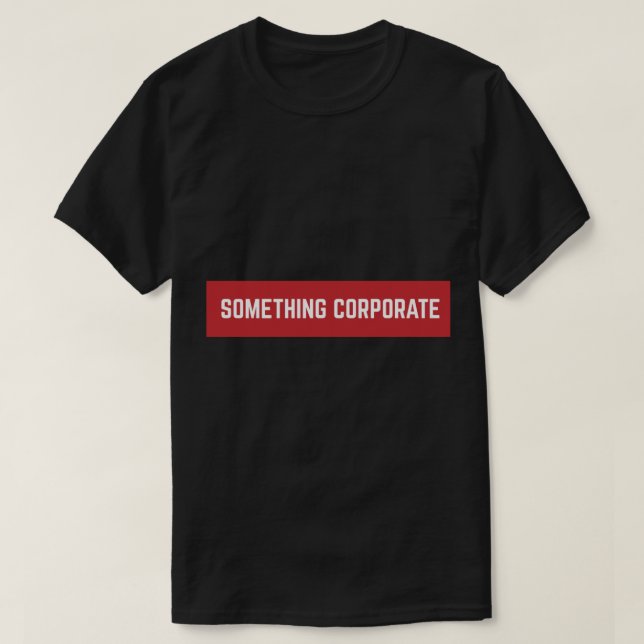Something Corporate Rock Band Classic T-Shirt (Design Front)