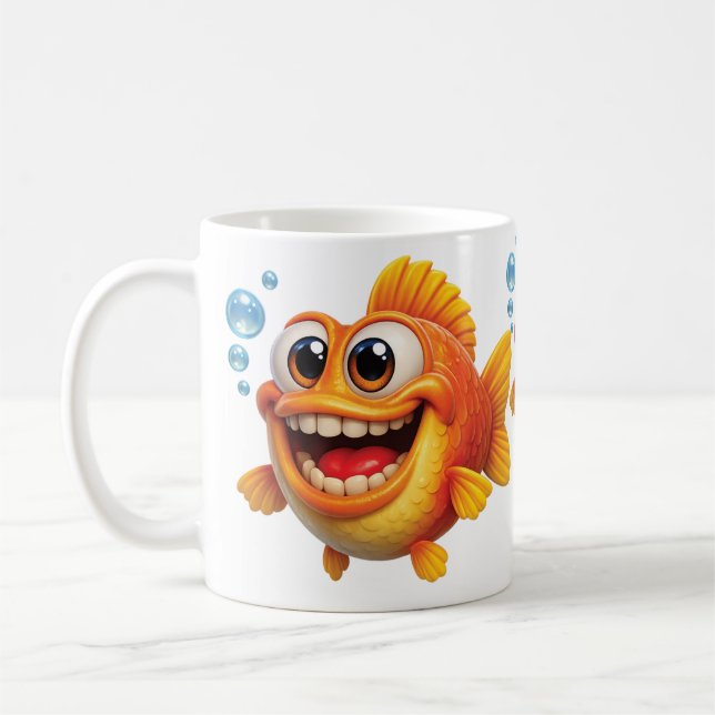 Something Fishy Going On Coffee Mug (Left)