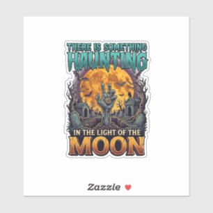 Something Haunting Moon Halloween Zombie Hand Grav