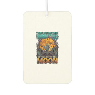Something Haunting Moon Halloween Zombie Hand Grav Car Air Freshener