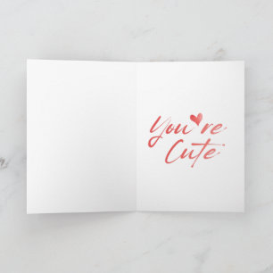 Something Important Card