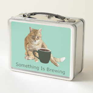 Something Is Brewing Metal Lunchbox