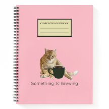 Something Is Brewing Spiral Notebook