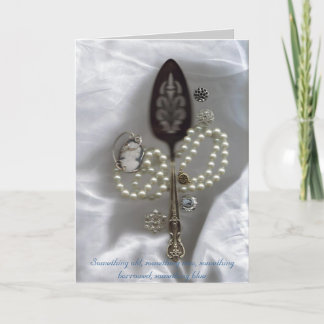 Something old, something new, ... thank you card