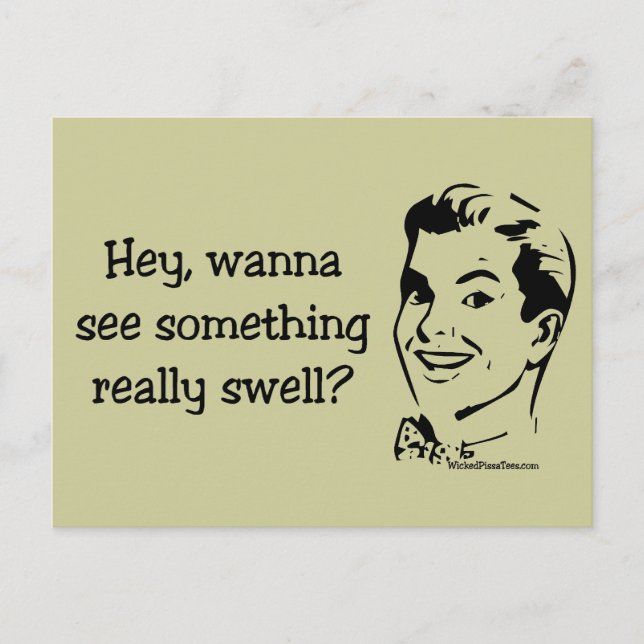 Something Really Swell Postcard (Front)