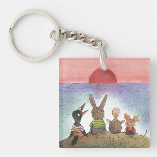 Something Red Key Ring (Front)