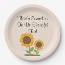 Something To Be Thankful For Plates