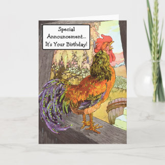 Something to Crow About! Announcement