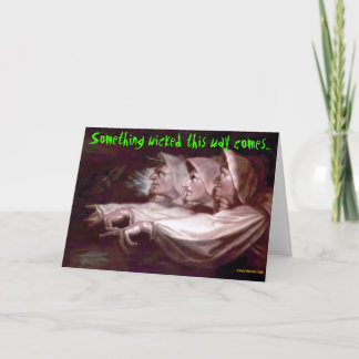 Something Wicked Card