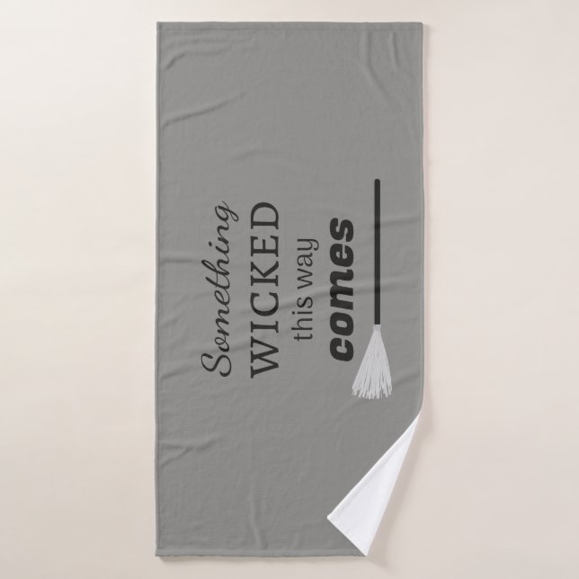 Something Wicked This Way Comes Bath Towel (Bath Towel)