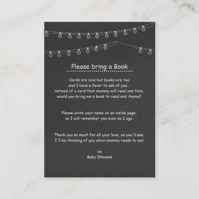 Something's Brewing Book Request Cards (Front)