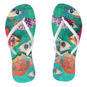 Something's Fishy Flops Flip Flops