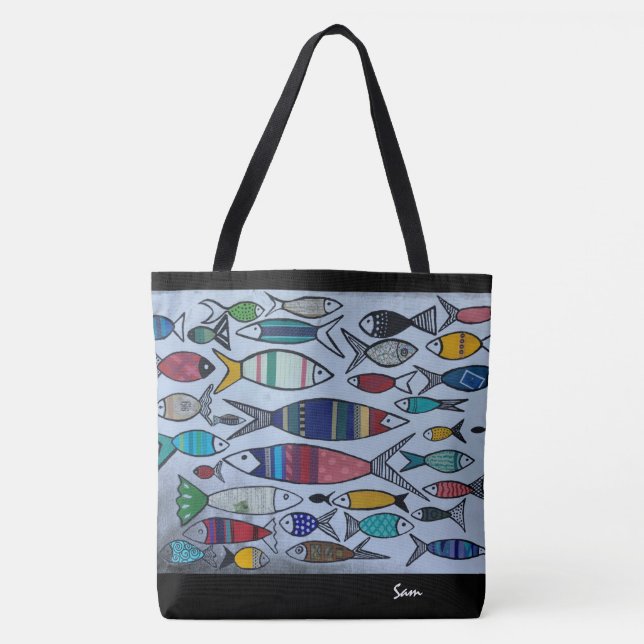 Somethings fishy tote (Front)