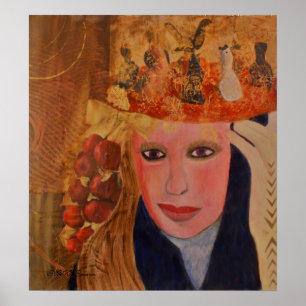 Somethings On Her Mind Poster