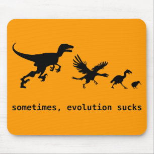 Sometimes, Evolution Sucks Mouse Mat