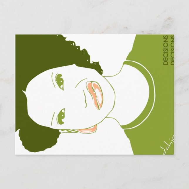Sometimes I Feel Like a Knot, Sometimes I Don't Postcard (Front)