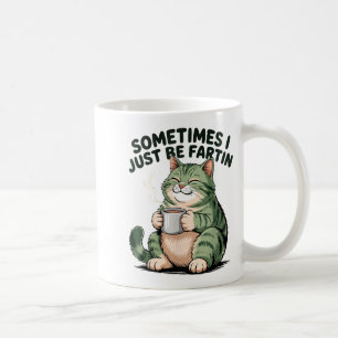 Sometimes I Just Be Fartin' Frog Humor Men Woman  Coffee Mug