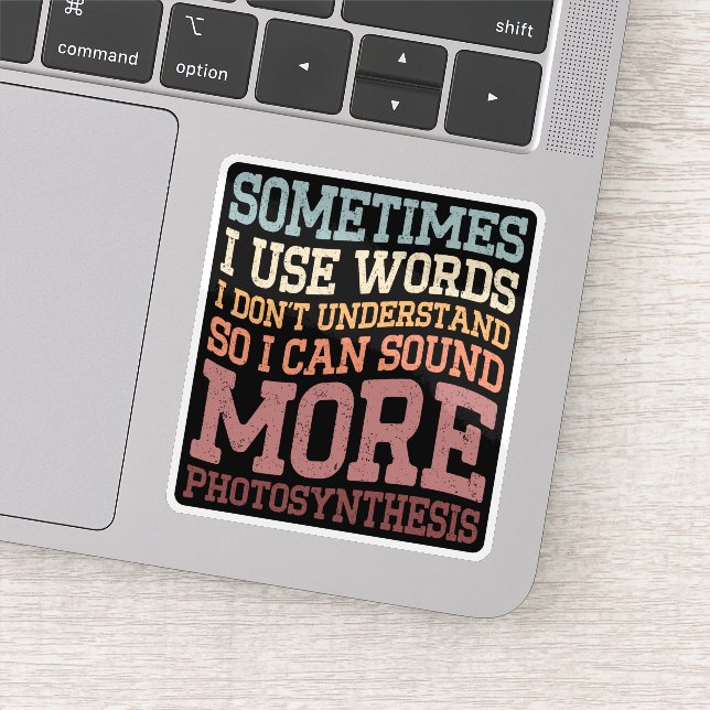 Sometimes I Use Words I Don't Understand Funny (Detail)