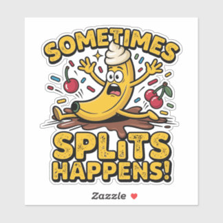 Sometimes… Splits Happens! – Funny Banana Slip