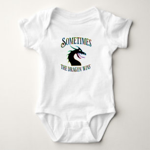 Sometimes the Dragon Wins Baby Bodysuit