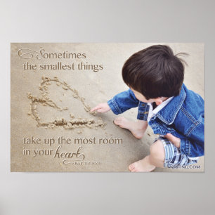 Sometimes the Smallest Things... Poster
