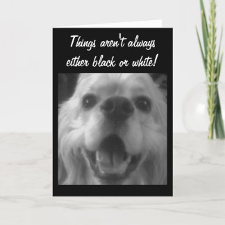 SOMETIMES THINGS ARE BLUE! GET WELL CARD