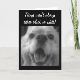 SOMETIMES THINGS ARE BLUE! GET WELL CARD