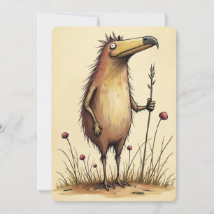 Sometimes You Don't Know Where You'll End Up Funny Holiday Card