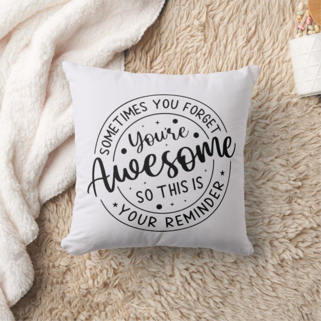 Sometimes You Forget Your Awesome Cushion (Blanket)