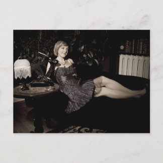 Sometimes You Just Have to Let Them Talk Postcard