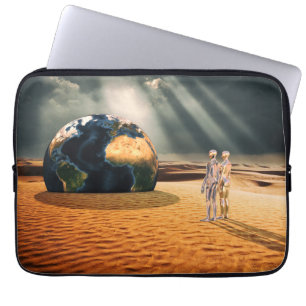 Somewhere Else – Facing the World Laptop Sleeve