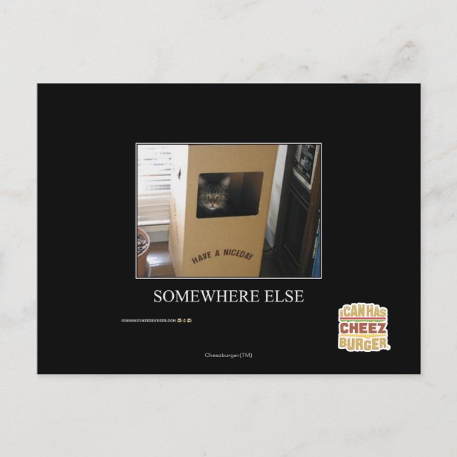 Somewhere Else Postcard (Front)